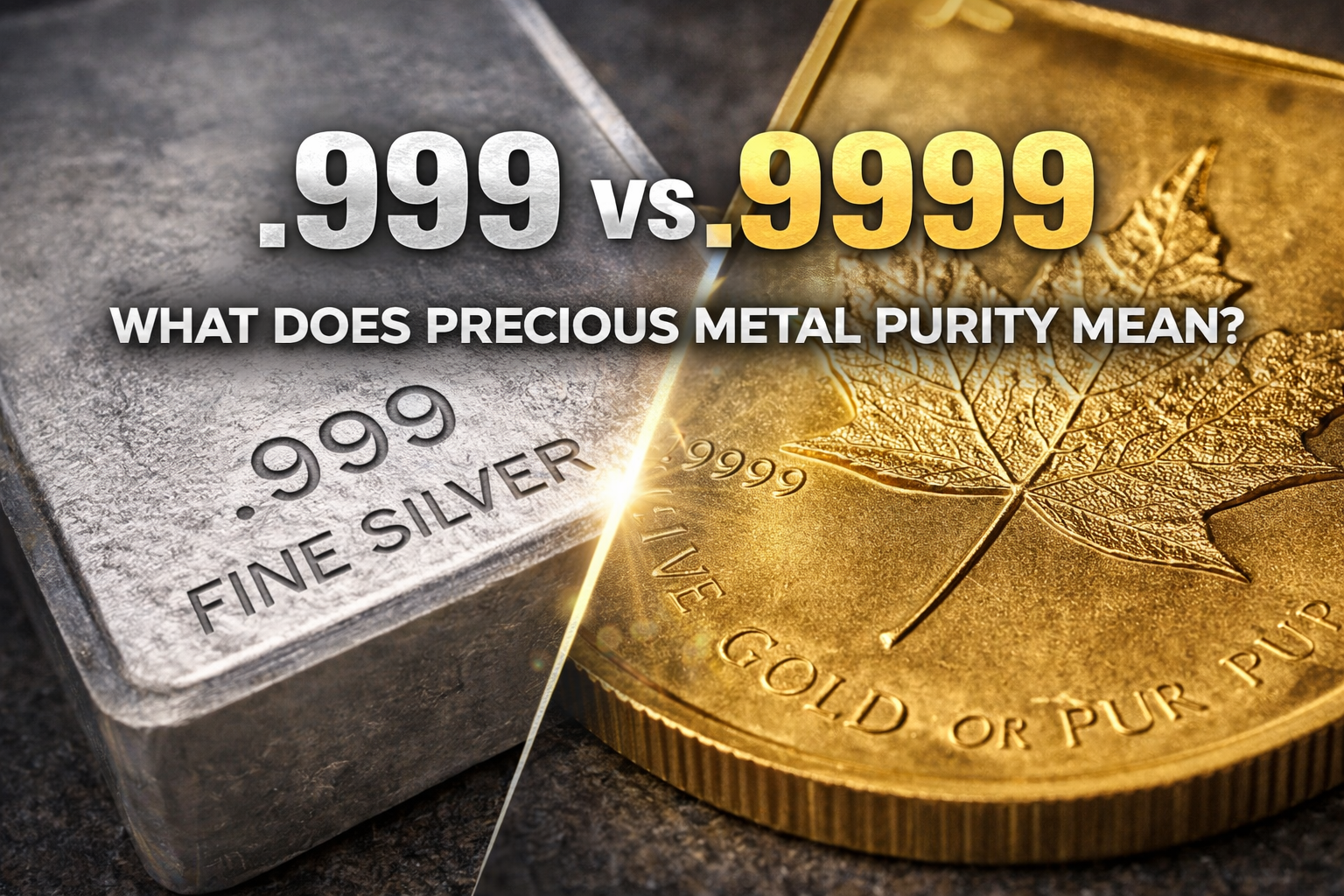 Precious Metal Purity: What the Numbers Actually Mean