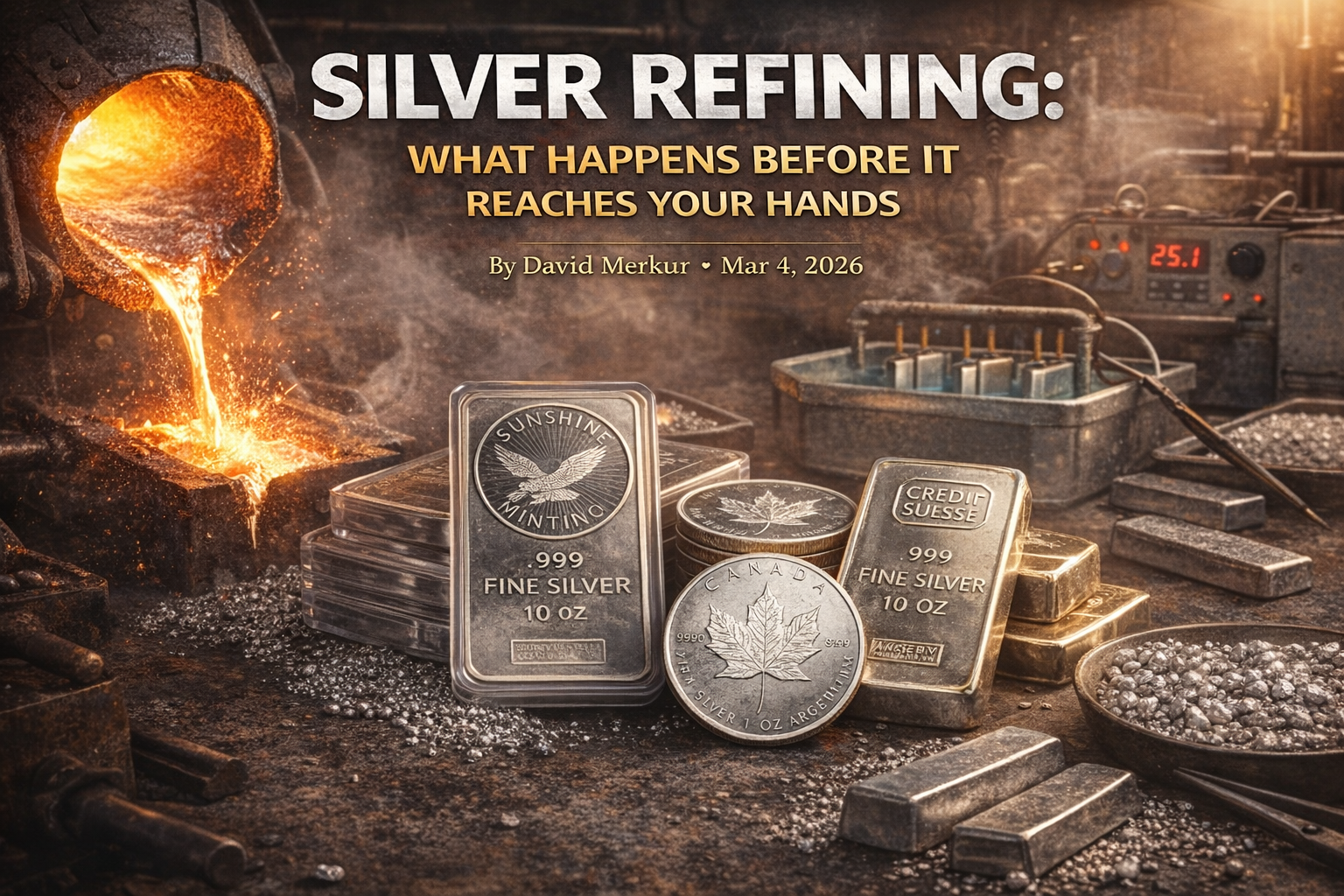 Silver Refining: What Happens Before It Reaches Your Hands